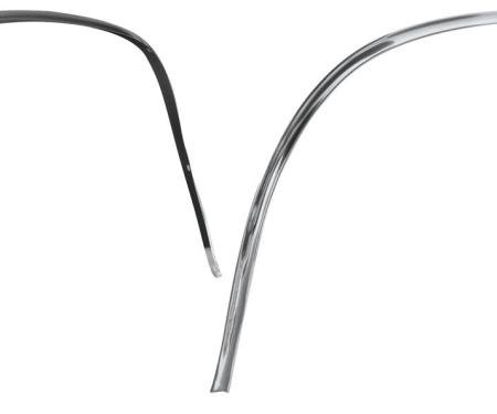 RestoParts Molding, Wheel Opening, 1970-72 Chevelle, Rear, Pair CH702R-PR