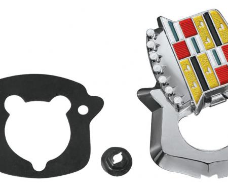 RestoParts Emblem, Trunk Lock Crest, 1971-76 Cadillac Eldorado/Fleetwood CE08697