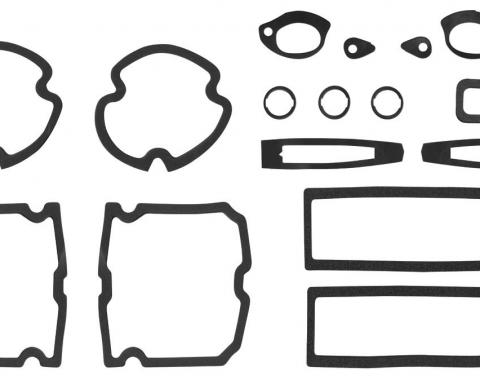 RestoParts 1971-72 Chevelle Paint Seal Kit, Full Body PSK950