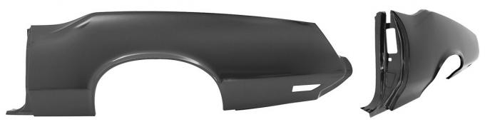 RestoParts Quarter Panel, 70-72 Cutlass, Supreme, 442 conv. complete, Left Hand C230062-LH