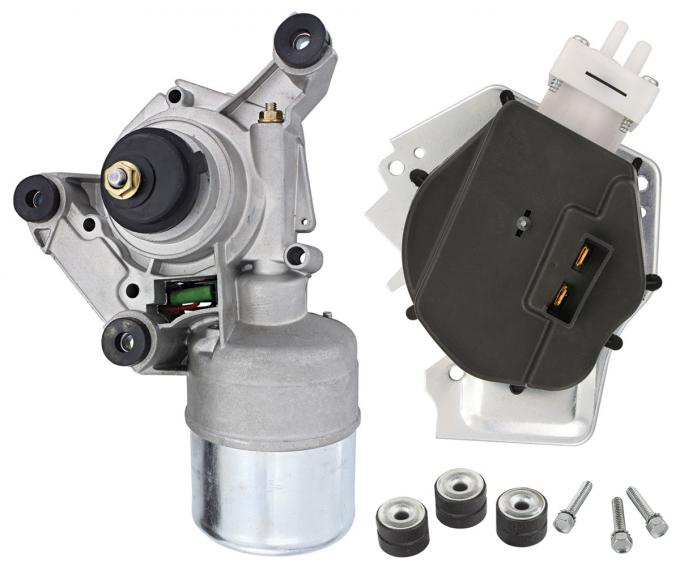 Redline Restomotive® GM. A-Body 68-72, F-Body 70-73 (W/Hidden Wiper System) Wiper Motor & Washer Pump Assy. (Incl. Grounding Strap, 3 Grommets & Screws) LG-00-1665-A