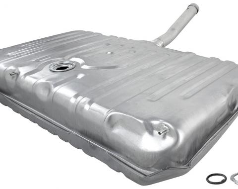 RestoParts Fuel Tank, 20-Gallon, 1970-72 Cutlass, 3-Vent w/EEC, w/Neck, Galvanized Steel C241896GV
