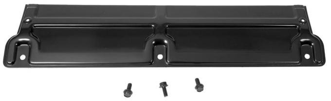 RestoParts Top Plate, Radiator, 1968-72 Chevrolet/El Camino/Monte, Black, 3- Hole CH32862