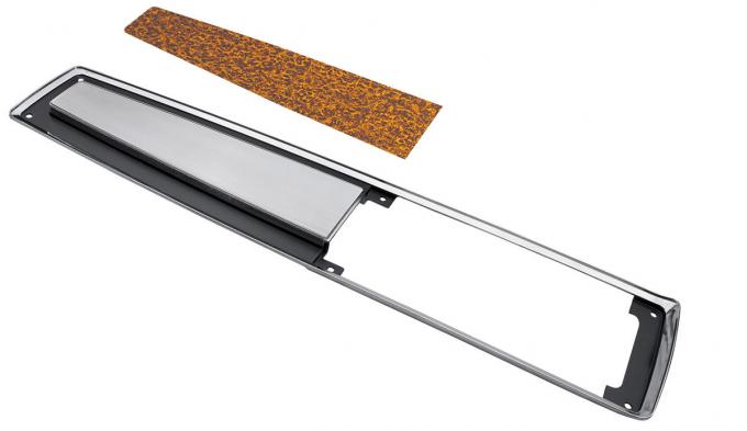 RestoParts Console, Top Plate, 1970-72 Monte Carlo, Automatic 9508004