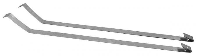 1968-1972 GM A-Body (Except Wagon / 71-72 Grand Prix) Galvanized Gas Tank Strap Set