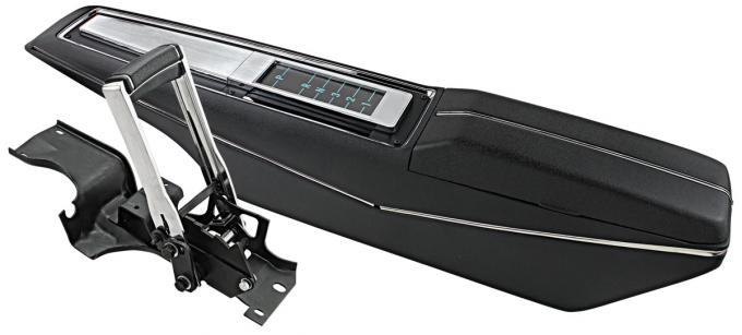 RestoParts Console, KIT, 1969 Chevelle/El Camino, Turbo Hydramatic, w/Shifter, Assembled S6872KASMB
