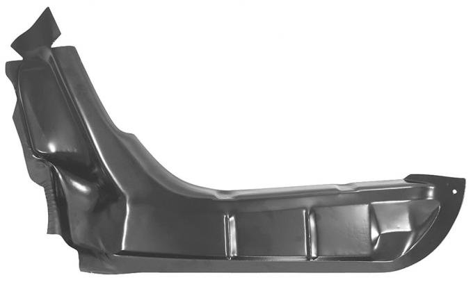 RestoParts Filler Panel, Trunk Inner, 1970-72 Chevelle, Left Hand 70862-LH