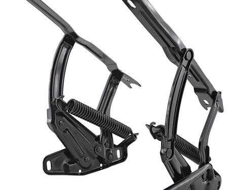 RestoParts Hood Hinges, w/Springs, 1970-72 Chevelle/El Camino CH32455