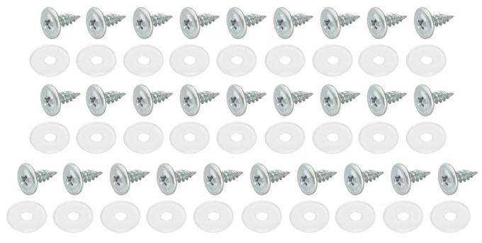 RestoParts 64-72 TAILGATE RR PNL SCREW KT TLK010