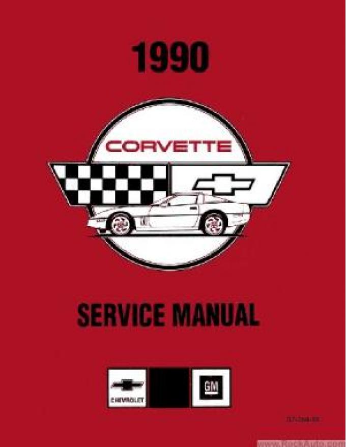 Corvette Service Manual, 1990