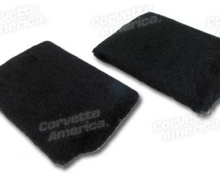 Corvette America 1990-1993 Chevrolet Corvette Front Speaker Cover Assemblies Pile