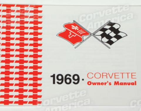 Corvette Owners Manual, 1969