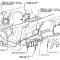 Detroit Muscle Technologies Mopar A B E Body 66-72 6pc Rivet Set for K Frame Plastic Splash Shield ABE6672SS50-RIVETS