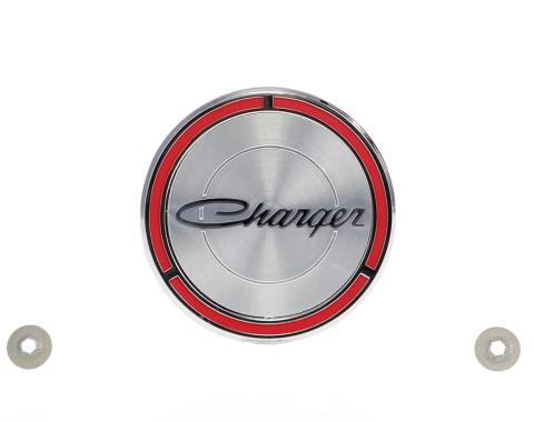 AMD Upper Door Pad Emblem, "Charger", 70 Dodge Charger T-MP5611