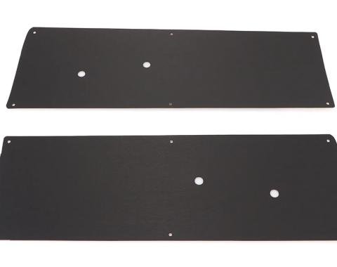 Montco Inc / Repops Interior Door Panels, Black, Pair, 47-55 Chevy GMC Pickup Truck R-CT188