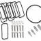 Holly Sniper EFI Low-Profile Sheet Metal Fabricated Intake Manifold 822111-1