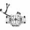 Holly Sniper EFI Holley EFI Terminator X Stealth 2x4 4500 Kit, Shiny 550-1080