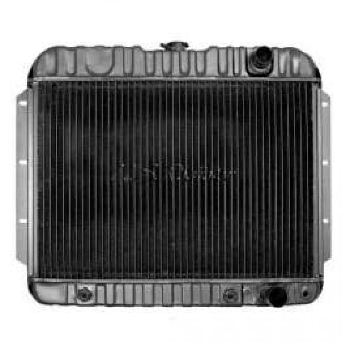 El Camino Radiator, Big Block, 4-Row, For Cars With Automatic Transmission & Without Air Conditioning, Desert Cooler, U.S. Radiator, 1959-1960