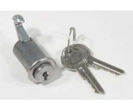 El Camino Glove Box Lock, Original, 1964-1965