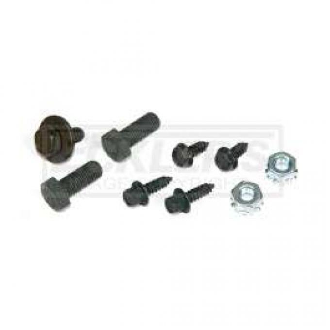 El Camino Air Conditioning Valve Fastener Set, Tube Bracket At Evaporator, Automatic Transmisson, 1964-1965