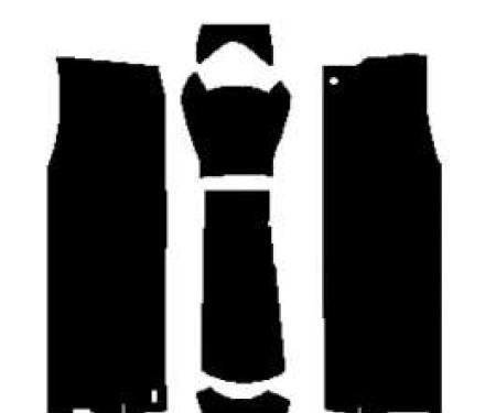 El Camino Insulation, QuietRide, AcoustiShield, Floor Kit, 1964-1967