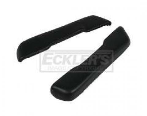 El Camino Armrest Pads Black, 1968-1972