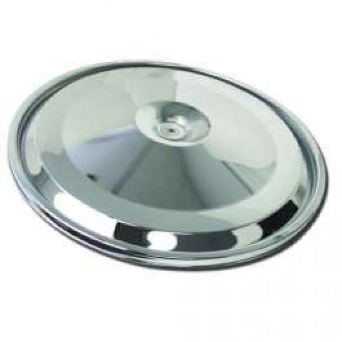 El Camino Air Cleaner Lid, 396/325hp, Chrome, 1966-1967