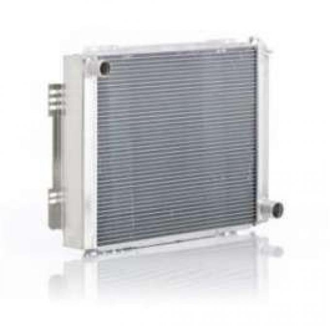 El Camino Radiator, Be Cool, Small Block, Aluminum, For Cars With Manual Transmission, 1964-1965