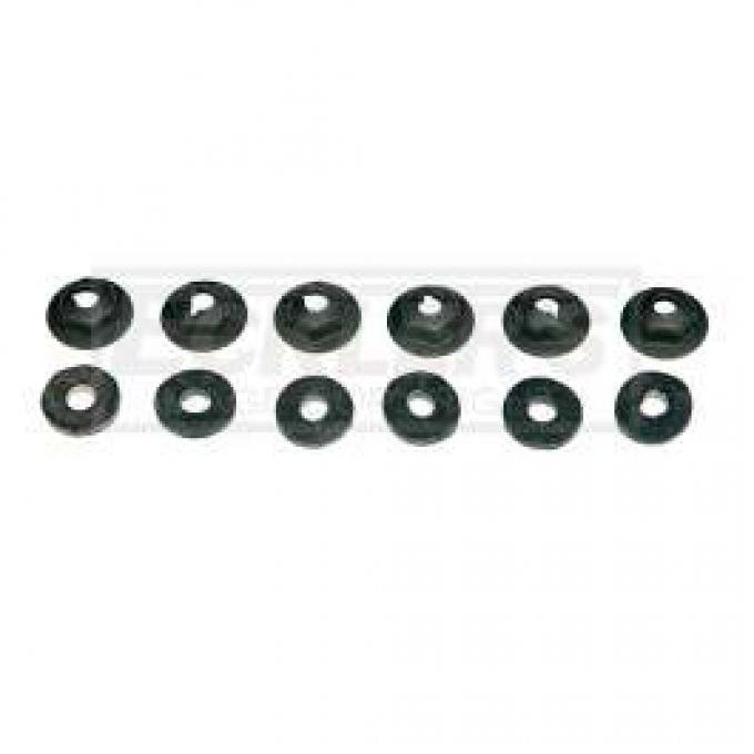 El Camino Air Conditioning Selector Duct Fasteners, 1966-1967
