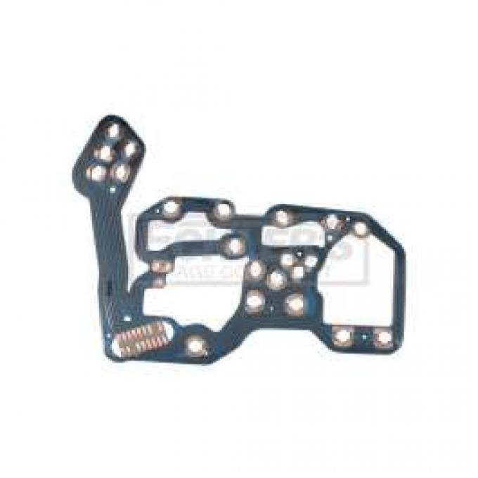 El Camino Printed Circuit, Original GM, For Cars Without Gauges, 1982-1987