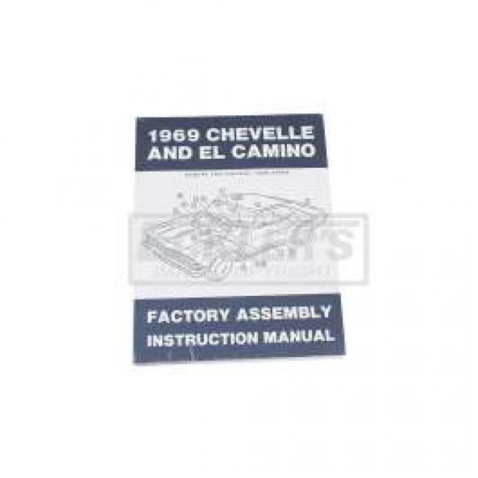 El Camino Factory Assembly Manual, 1969