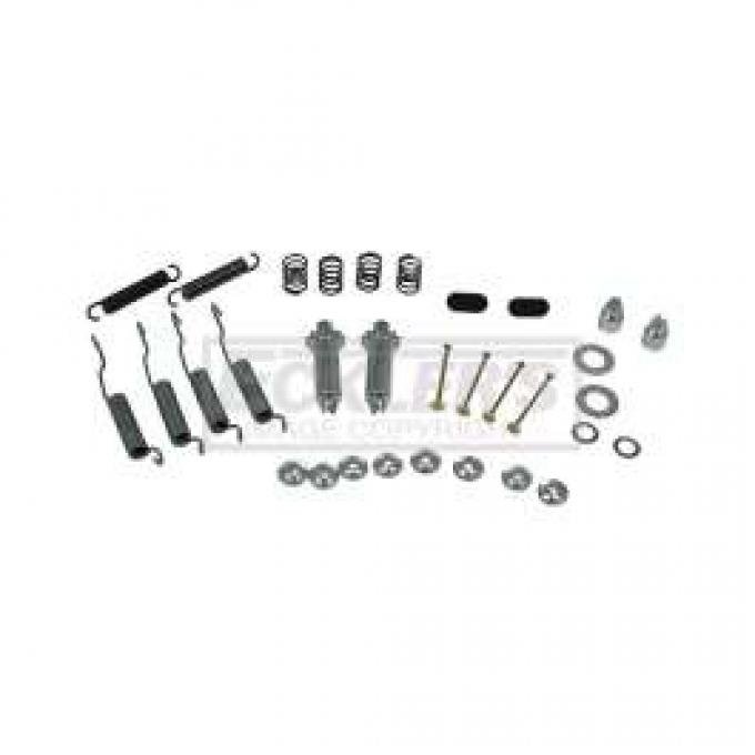 El Camino Brake Hardware Kit, Front Set, For Original Brakes, 1959-1960