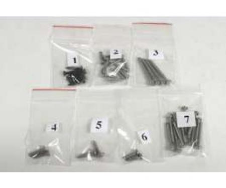 El Camino Exterior Screw Kits 40 Pieces, 1973-1977