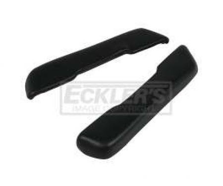 El Camino Armrest Pads Black, 1968-1972