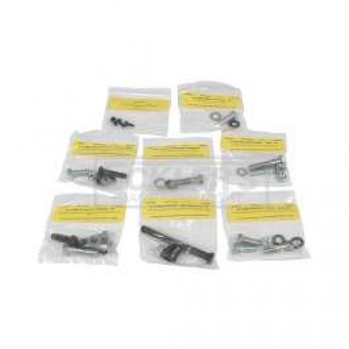 El Camino Heater & Air Conditioning Fastener Kit, Small Block On Engine, 1964-1965