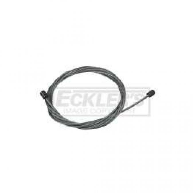 El Camino Parking Brake Cable, Intermediate, With TH350 Or Manual Transmissions, OE Steel, 1968-1972