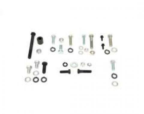 El Camino Heater & Air Conditioning Fastener Kit, Small Block On Engine With Smog, 1968