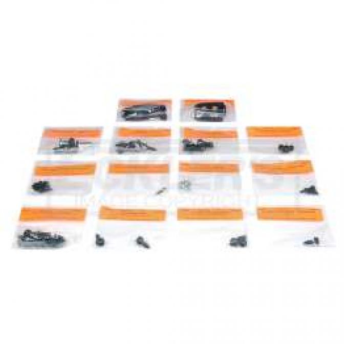 El Camino Heater & Air Conditioning Fastener Kit, Small Block Forward Of Firewall, 1968