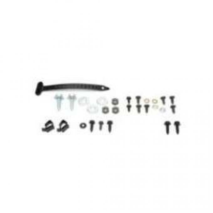 El Camino Heater & Air Conditioning Fastener Kit, Big Block Rear Of Firewall, 1970