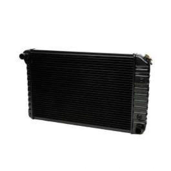 El Camino Radiator, 4-Row, For Cars With Automatic Transmission & Air Conditioning, Desert Cooler, U.S. Radiator, 1978-1979