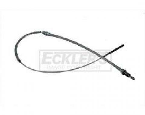 El Camino Parking Brake Cable, Front With TH350 Or Manual Transmission, OE Steel, 1964-1967