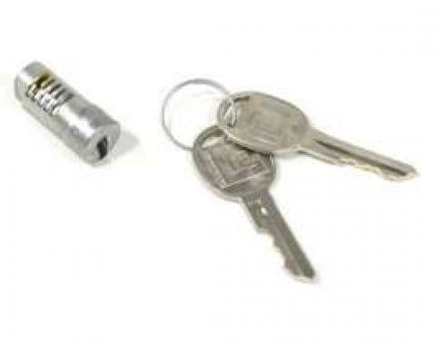 El Camino Glove Box Lock, Without Case, Later, 1966-1967