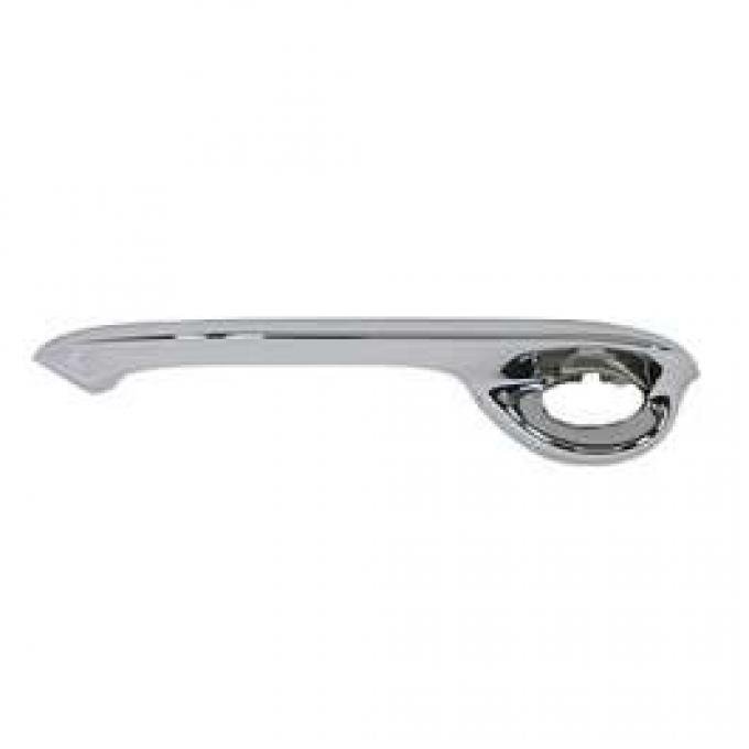 El Camino Exterior Door Handle, Original GM, Without Button, Left, 1968-1972