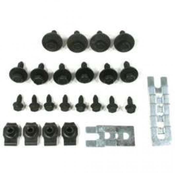 El Camino Fender Related Bolts 32 Piece Kit, 1970-1972
