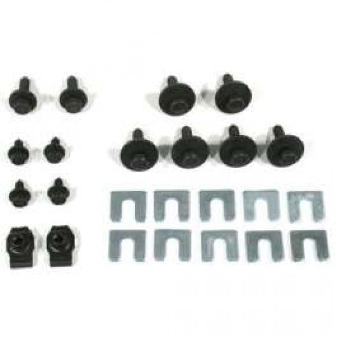 El Camino Fender Related Bolts 24 Piece Kit, 1966