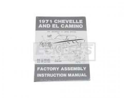 El Camino Factory Assembly Manual, 1971