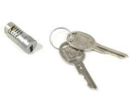 El Camino Glove Box Lock, Without Case, Later, 1966-1967