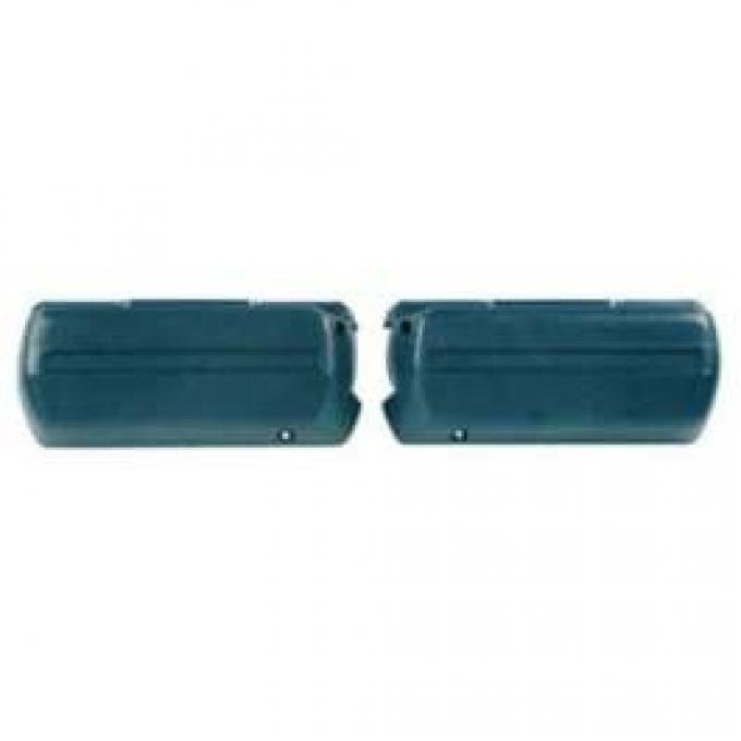 El Camino Arm Rest Bases, Medium Blue, 1968-1972