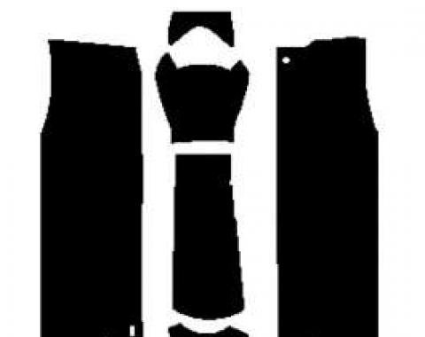 El Camino Insulation, QuietRide, AcoustiShield, Floor Kit, 1964-1967