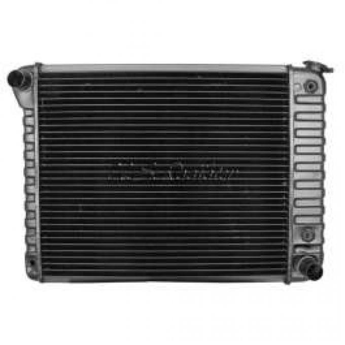 El Camino Radiator, Small Block, 3-Row, Heavy-Duty, For Cars With Manual Transmission & With Or Without Air Conditioning, U.S. Radiator, 1968-1971